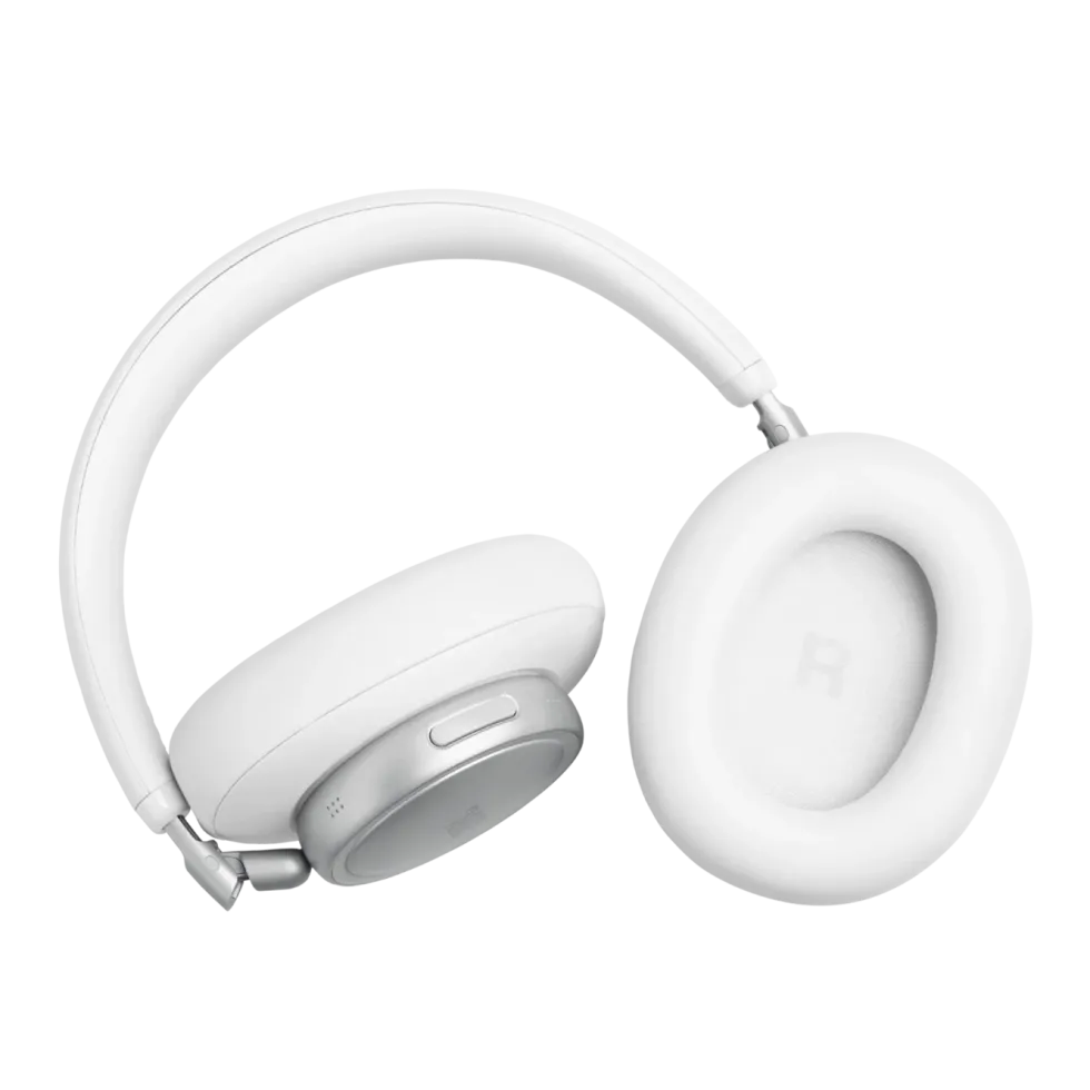 JBL Live 780NC over-ear-hodetelefoner med støyreduksjon Hvit