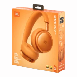 JBL Live 680NC trådløse on-ear-hodetelefoner Orange