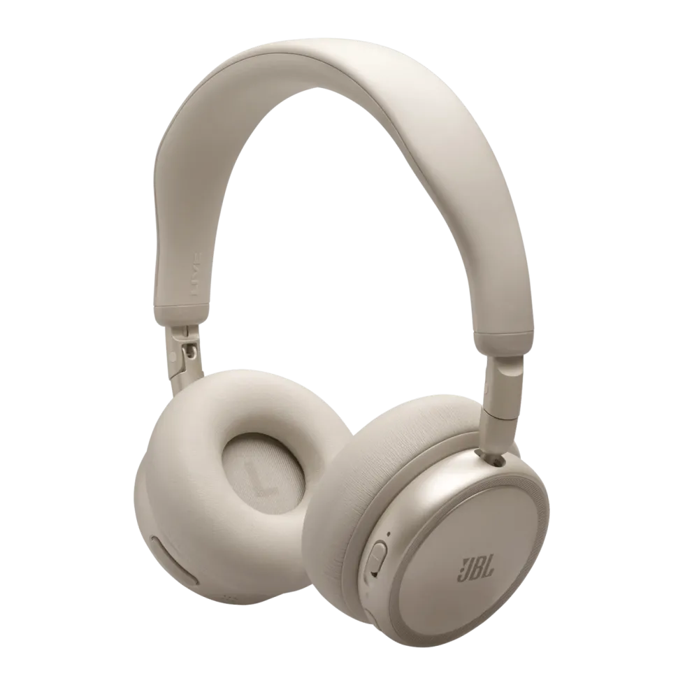 JBL Live 680NC trådløse on-ear-hodetelefoner Champagne