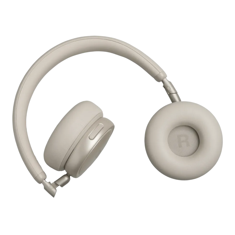 JBL Live 680NC trådløse on-ear-hodetelefoner Champagne