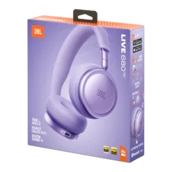 JBL Live 680NC trådløse on-ear-hodetelefoner Purple