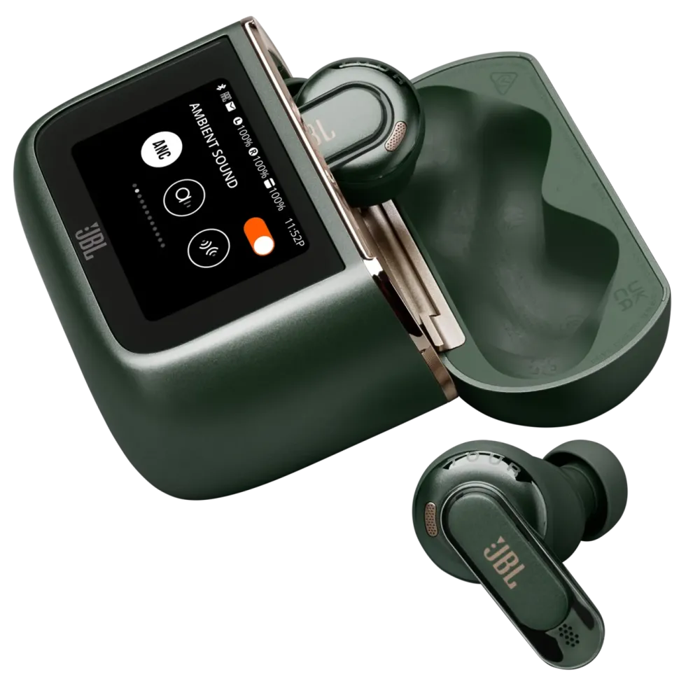 JBL Tour Pro 3 trådløse in-ear-hodetelefoner Grønn