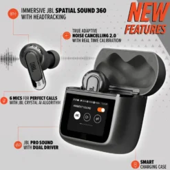 JBL Tour Pro 3 trådløse in-ear-hodetelefoner Grønn