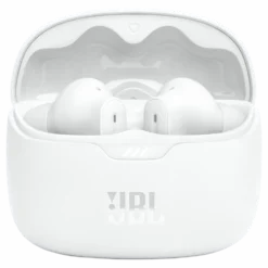 JBL Tune Beam Trådløse hodetelefoner med aktiv støydemping Hvit