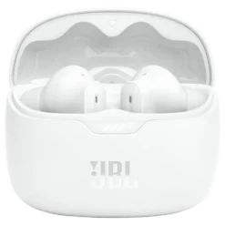 JBL Tune Beam Trådløse hodetelefoner med aktiv støydemping Hvit
