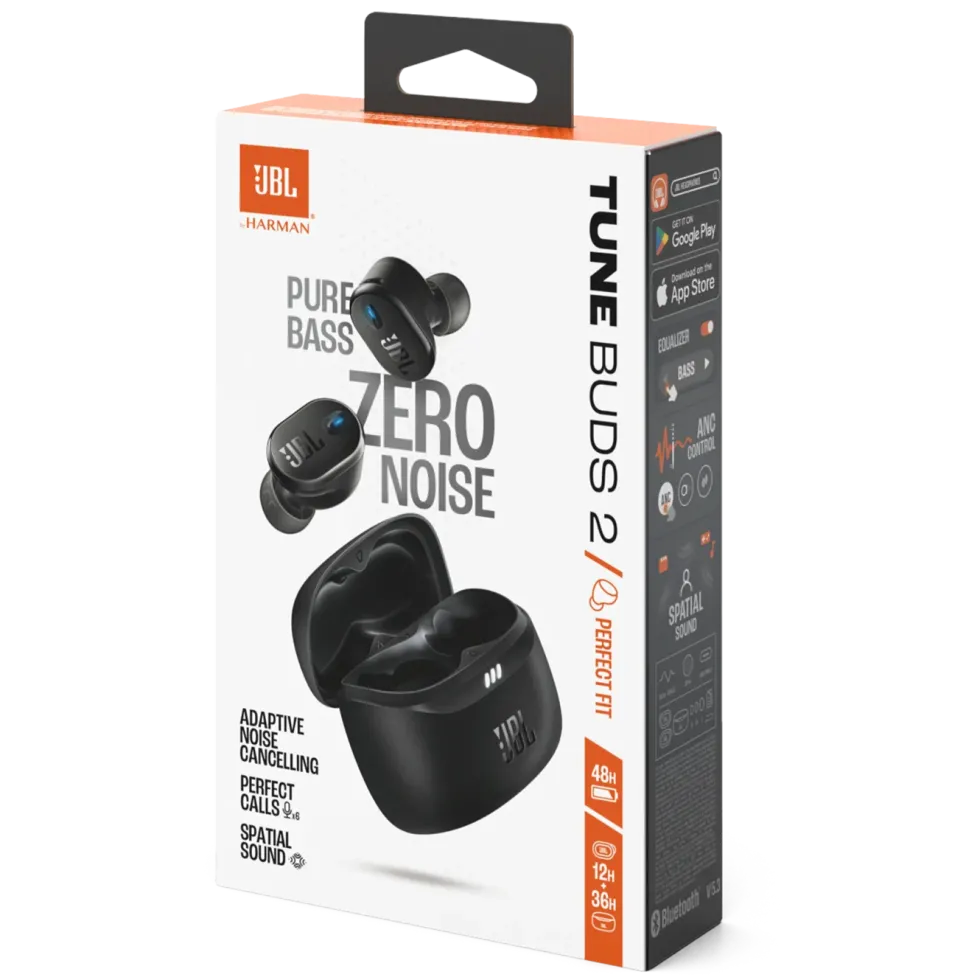 JBL Tune Buds 2 Svart