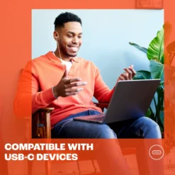 JBL Tune 310C Hodetelefoner med USB-C Hvit