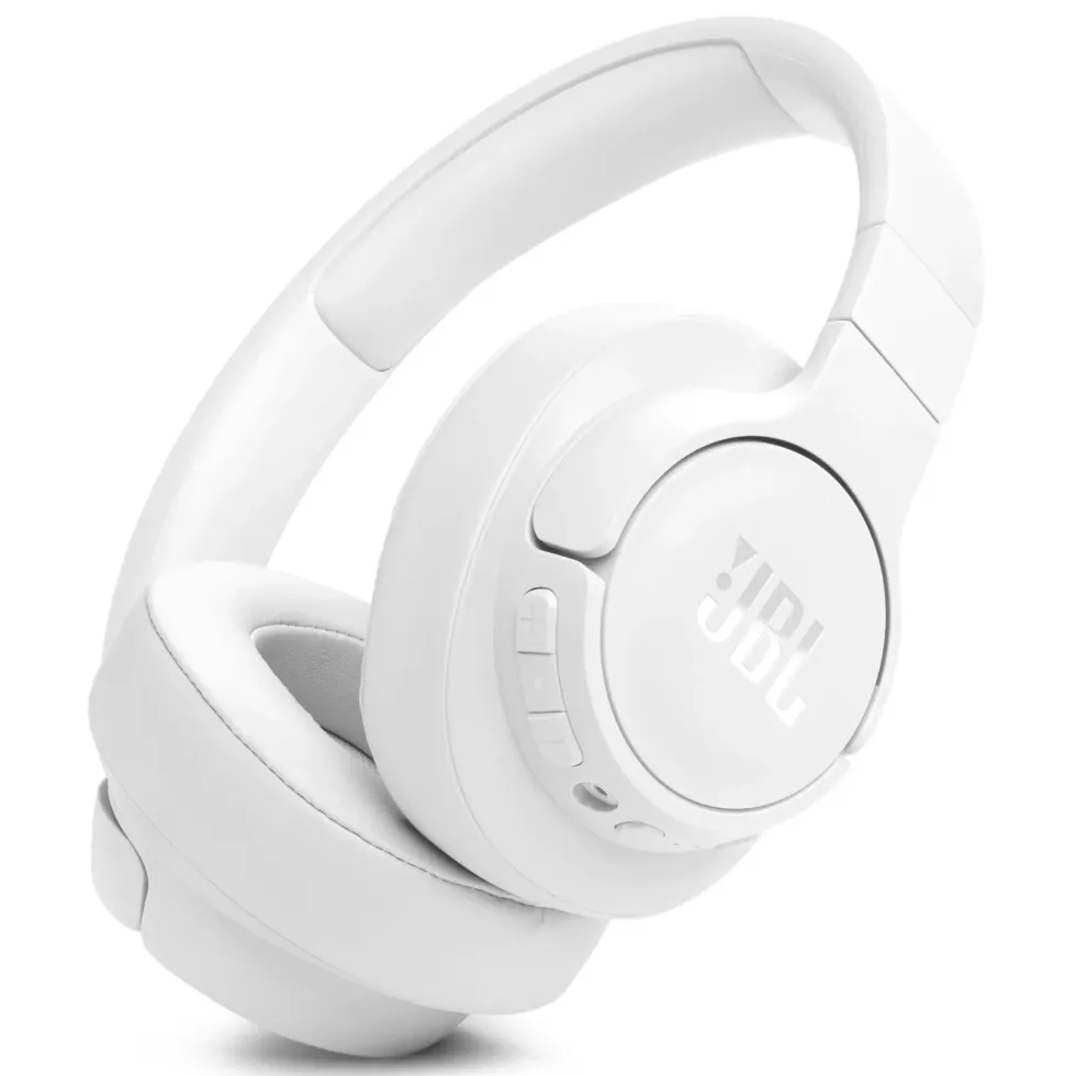 JBL Tune 770NC Trådløse hodetelefoner Hvit