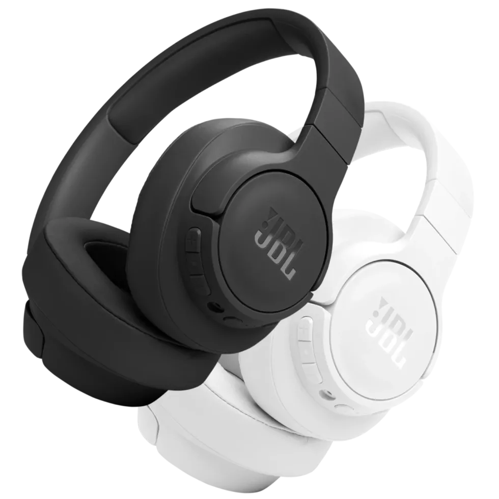 JBL Tune 770NC Trådløse hodetelefoner Hvit