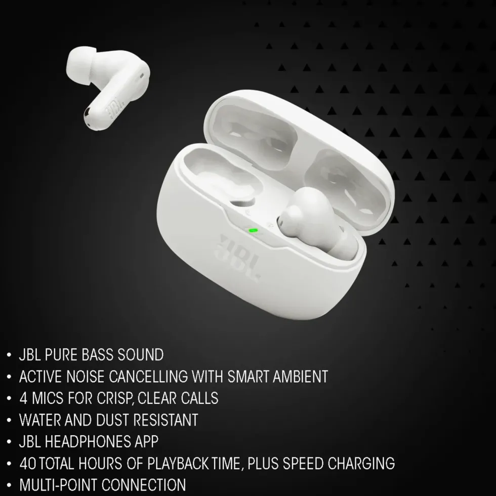 JBL Wave Beam 2 Hvit