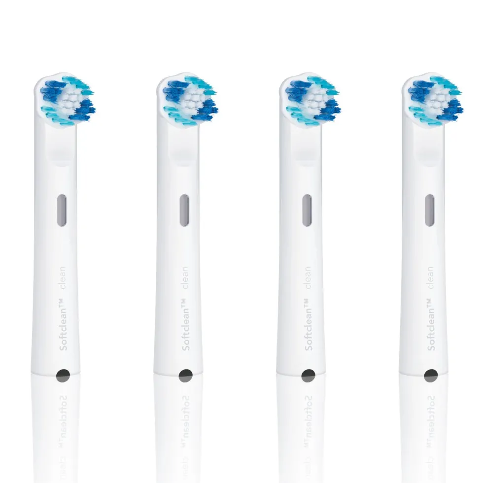 Jordan Clean Smile Tannbørstehode 4-pk.