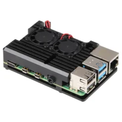 Joy-it Robust aluminiumskabinett for Raspberry Pi 4 B