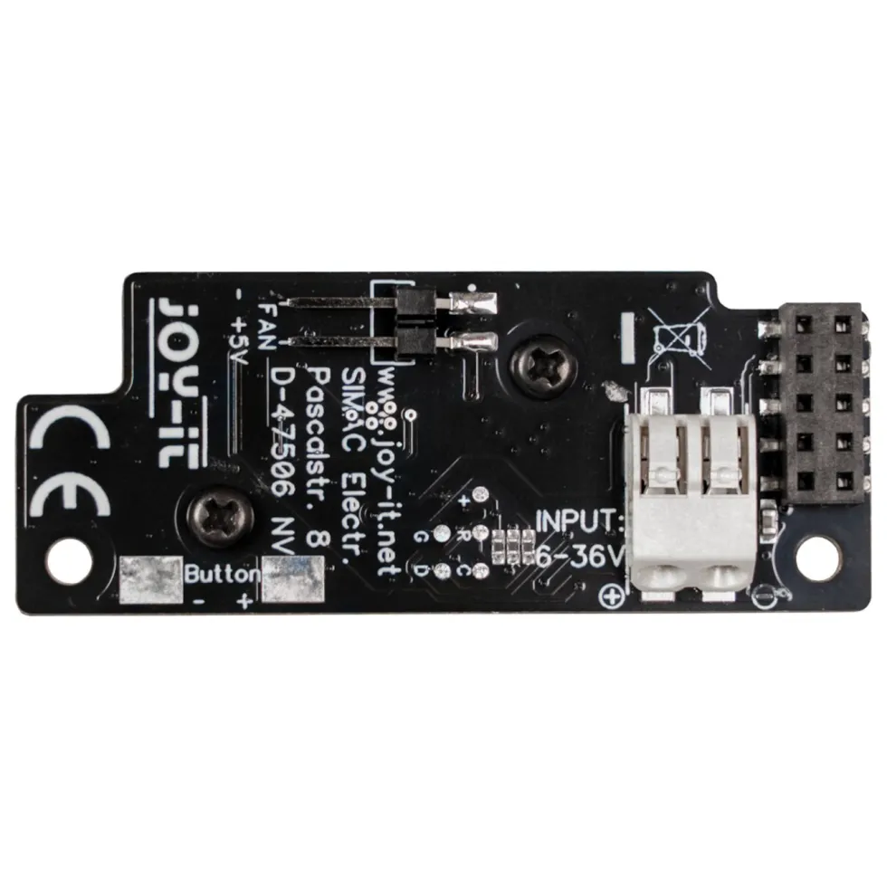Joy-it Strømstyringskort for Raspberry Pi 3, 4 og 5