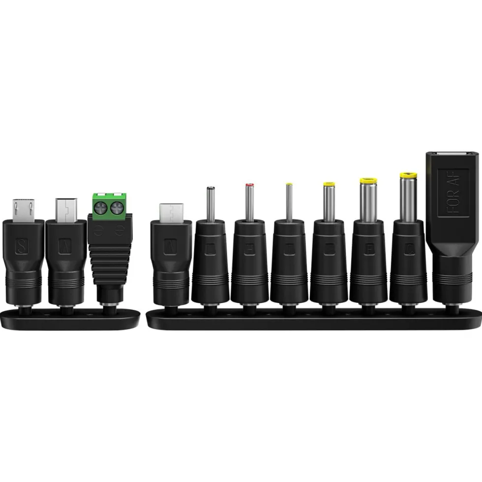 Justerbar strømadapter 3–12 V (DC) 27 W