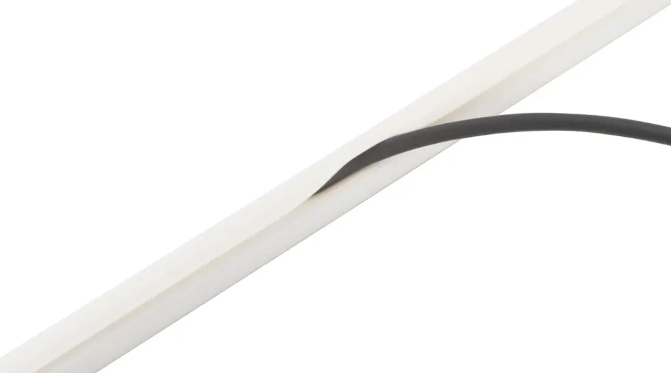 Kabelkanal Hvit 8x7 mm 1 m 3-pk.