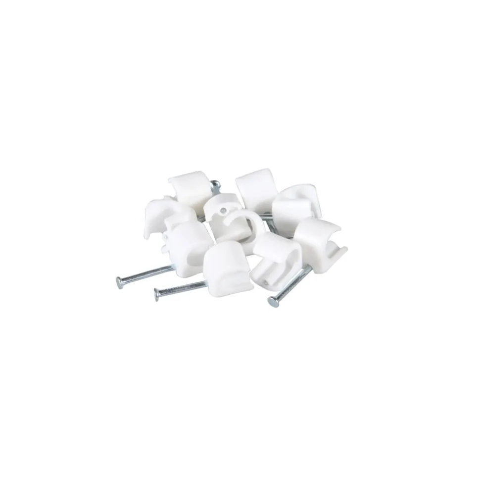 Kabelklemmer for rund kabel 10–14 mm 10-pack