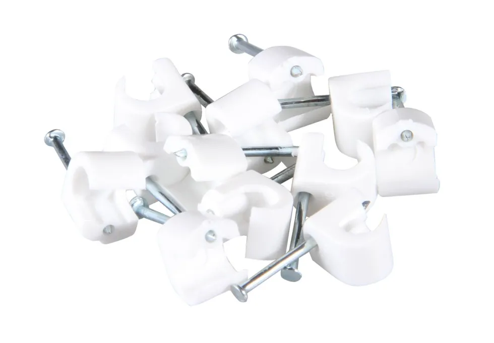Kabelklemmer for rund kabel 7–10 mm 10-pk.