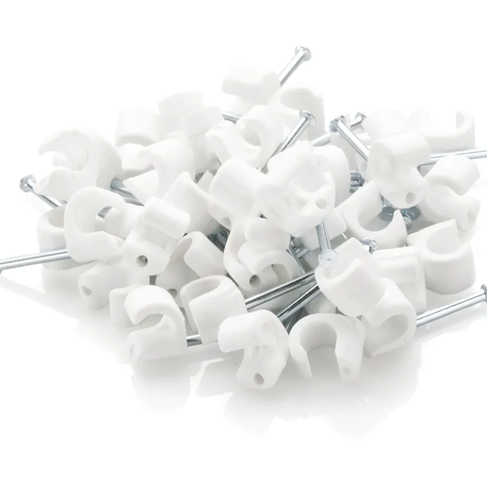 Kabelklemmer for rund kabel 7–10 mm 100-pk.
