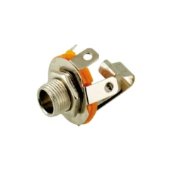 Kabinettkontakt med bryter 6,3 mm, mono