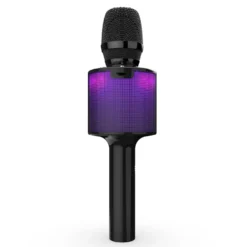 Karaokemikrofon med høyttaler
