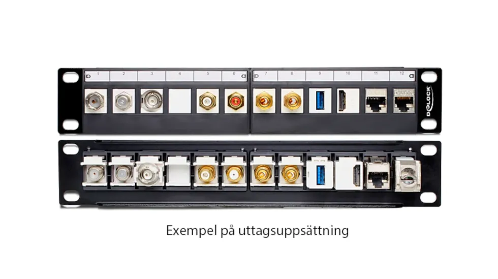 Keystone 10" patchpanel