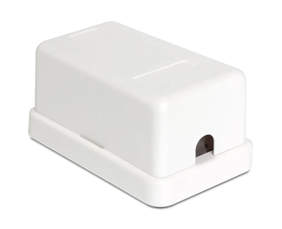 Keystone uttaksboks, 1-port