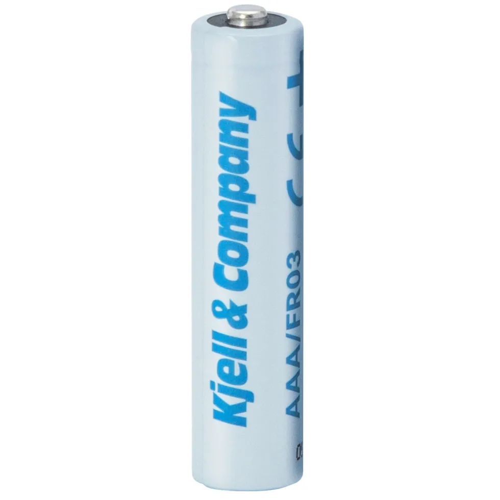 Kjell & Company AAA-litiumbatterier, 4-pk.
