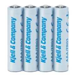Kjell & Company AAA-litiumbatterier, 4-pk.