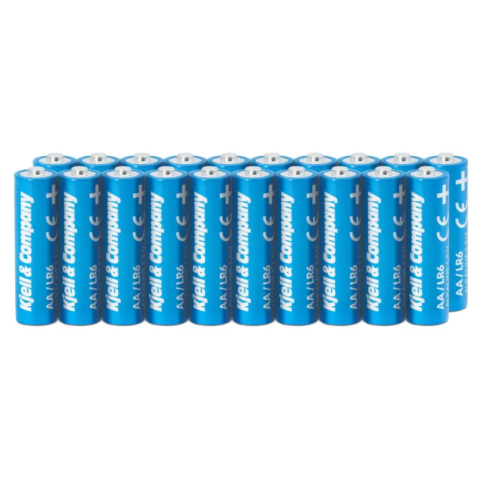 Kjell & Company AA-batterier (LR6) 20-pk.