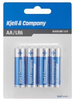 Kjell & Company AA-batterier (LR6) 4-pk.
