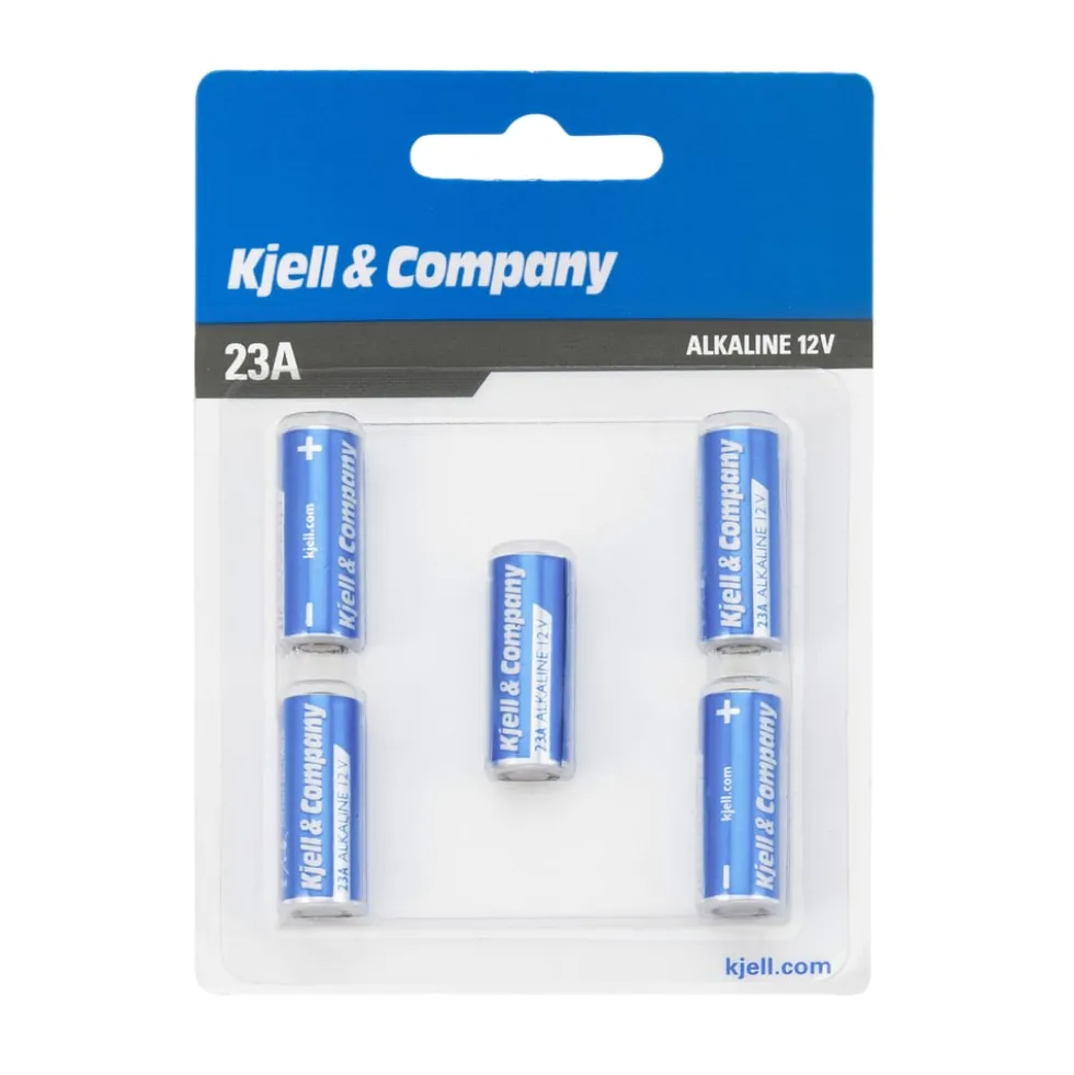 Kjell & Company 23A-batteri 5-pk.