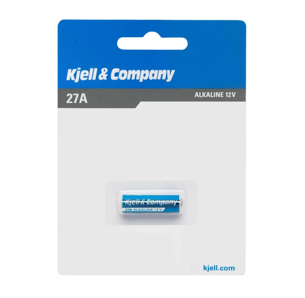 Kjell & Company Alkalisk 27A-batteri (LR27)
