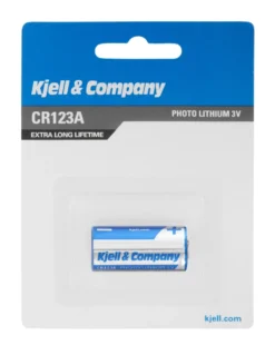 Kjell & Company CR123A Litiumbatteri 1-pk.