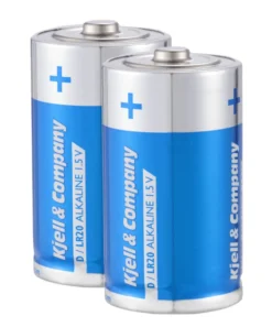 Kjell & Company D-batterier (LR20) 2-pakk