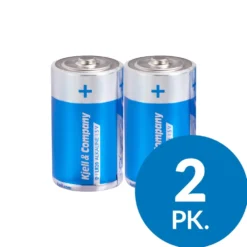 Kjell & Company D-batterier (LR20) 2-pakk