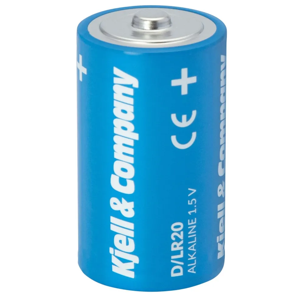 Kjell & Company D-batterier (LR20) 6-pk.