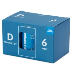 Kjell & Company D-batterier (LR20) 6-pk.