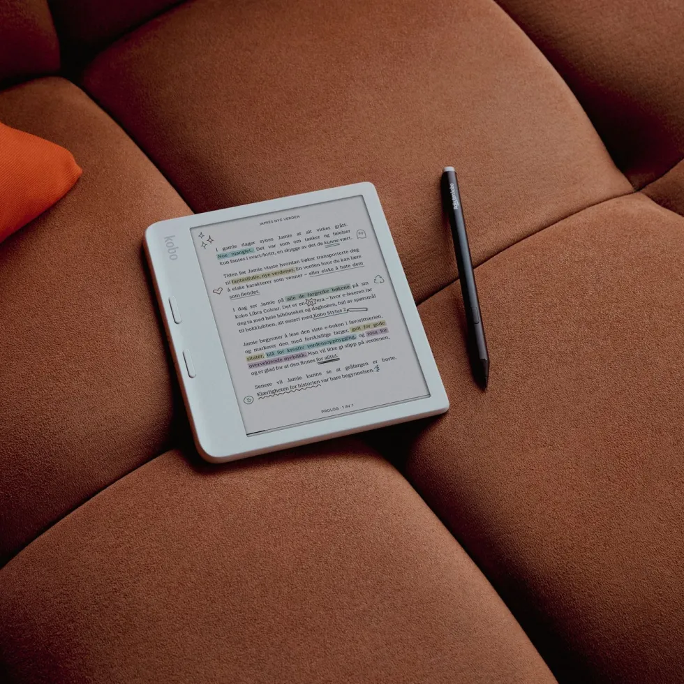 Kobo Libra Colour Lesebrett 7" Svart
