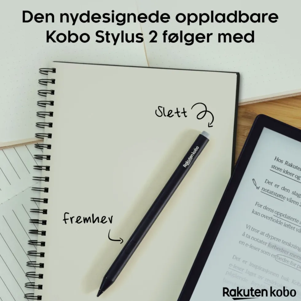 Kobo Notebook Elipsa 2E med Kobo Stylus 2