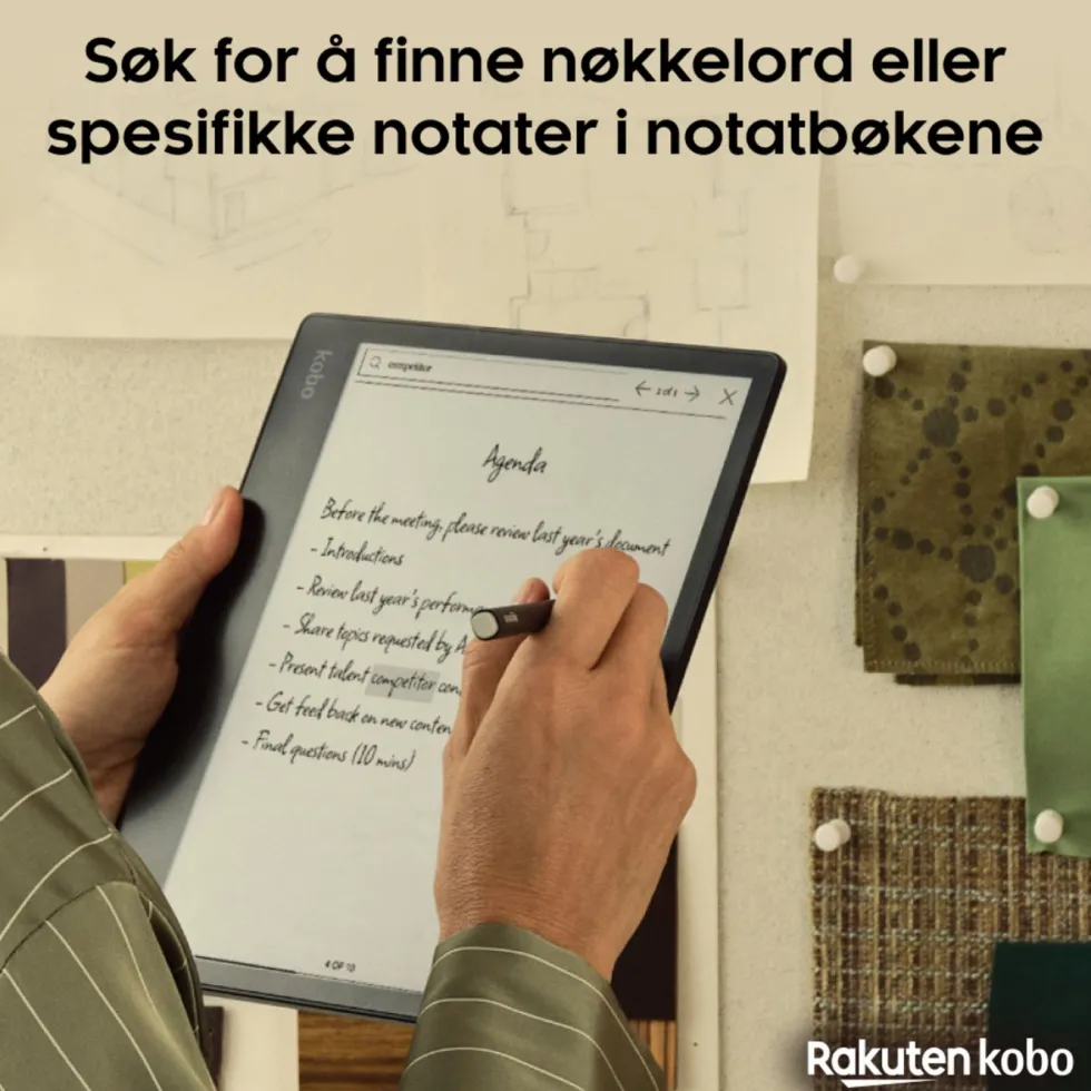 Kobo Notebook Elipsa 2E med Kobo Stylus 2