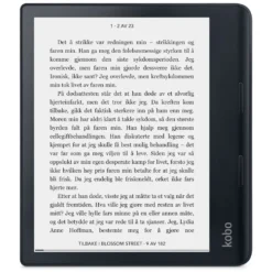 Kobo Sage Vanntett lesebrett 8” med wifi