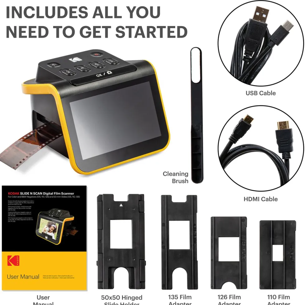 Kodak Film Scanner - Negativ - og lysbildescanner