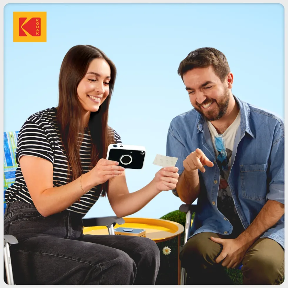 Kodak Instantkamera med blekkfri utskrift