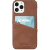 Krusell Lommebokdeksel for iPhone 12 Pro Max Cognac