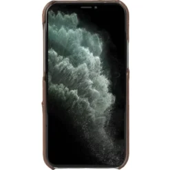 Krusell Lommebokdeksel for iPhone 12 Pro Max Cognac