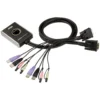 KVM-switch med DVI og USB