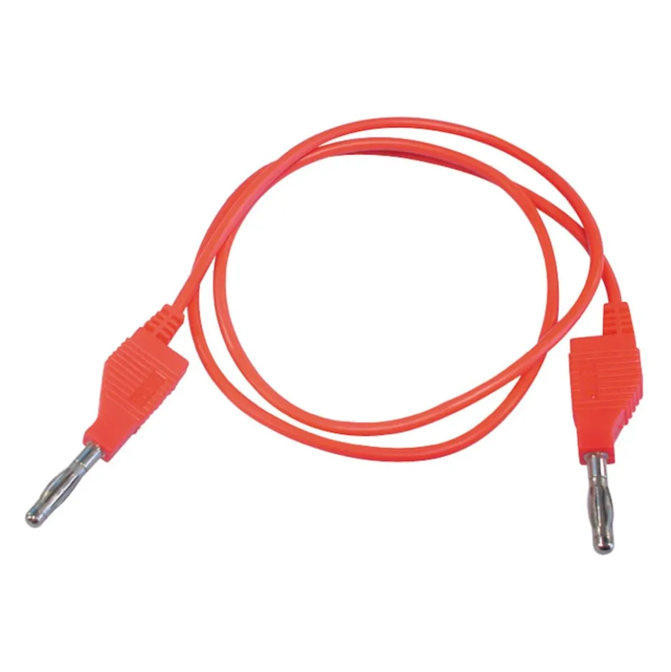 Labledning 4 mm Rød