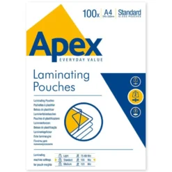 Lamineringslommer A4 100-pk. 100 mikron