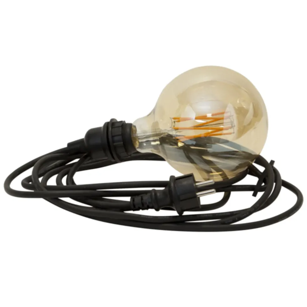 Lampeholder E27 med kabel