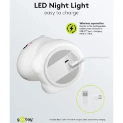 LED-nattlys Enhjørning